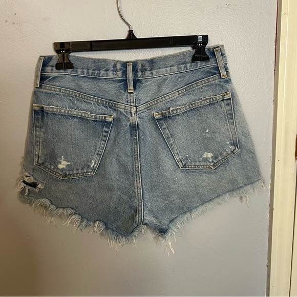 Agolde Parker Vintage Cut-off  denim shorts size 26 - Picture 6 of 9